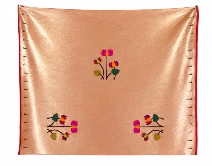 Lotus Motif Blouse Piece