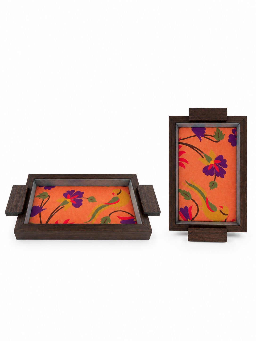 Paithani Tray-2 Cup Serving
