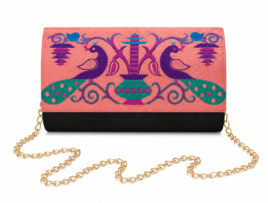 Small Paithani Clutch