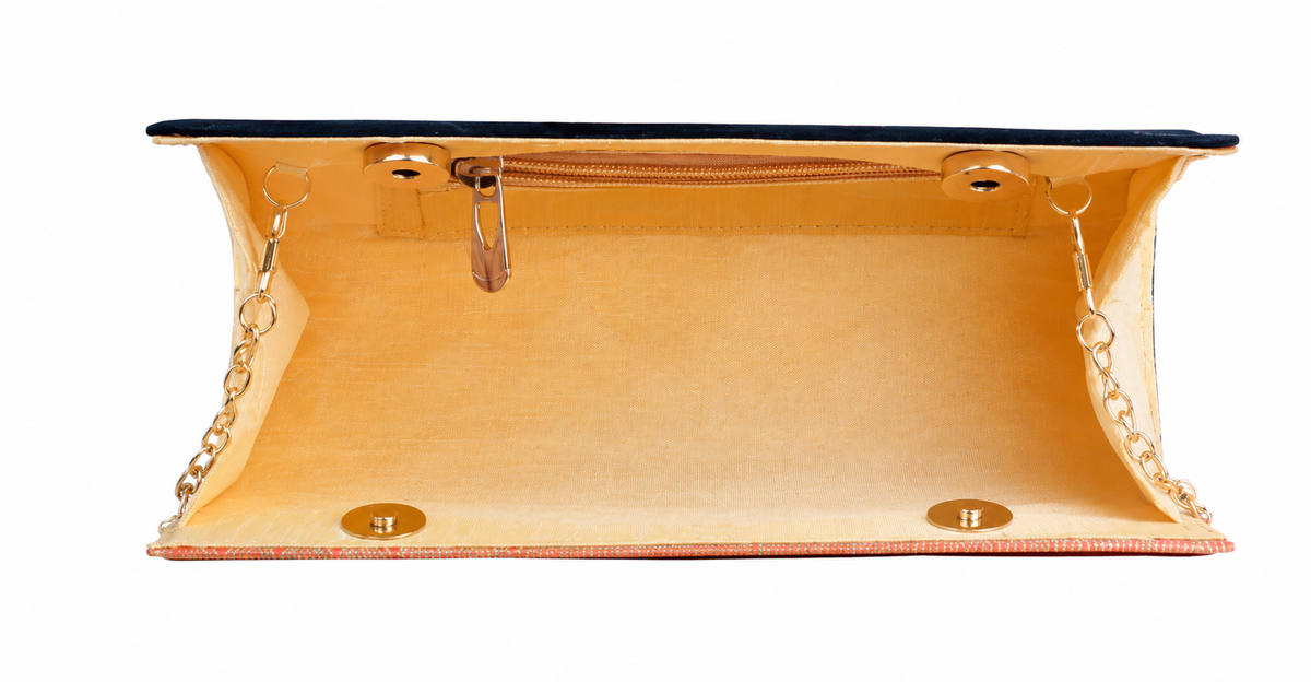 Small Paithani Clutch